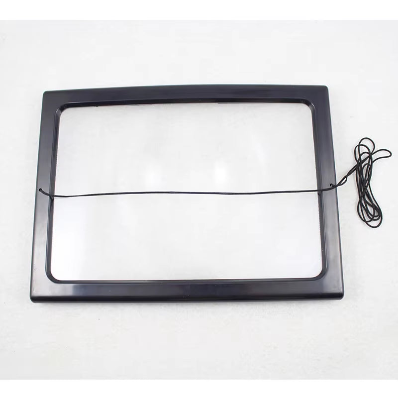 Desk Magnifier for Reading 3X Screen Magnifing Large A4 Page Optical Foldable Lens Magnifying Glass for Sewing Knitting