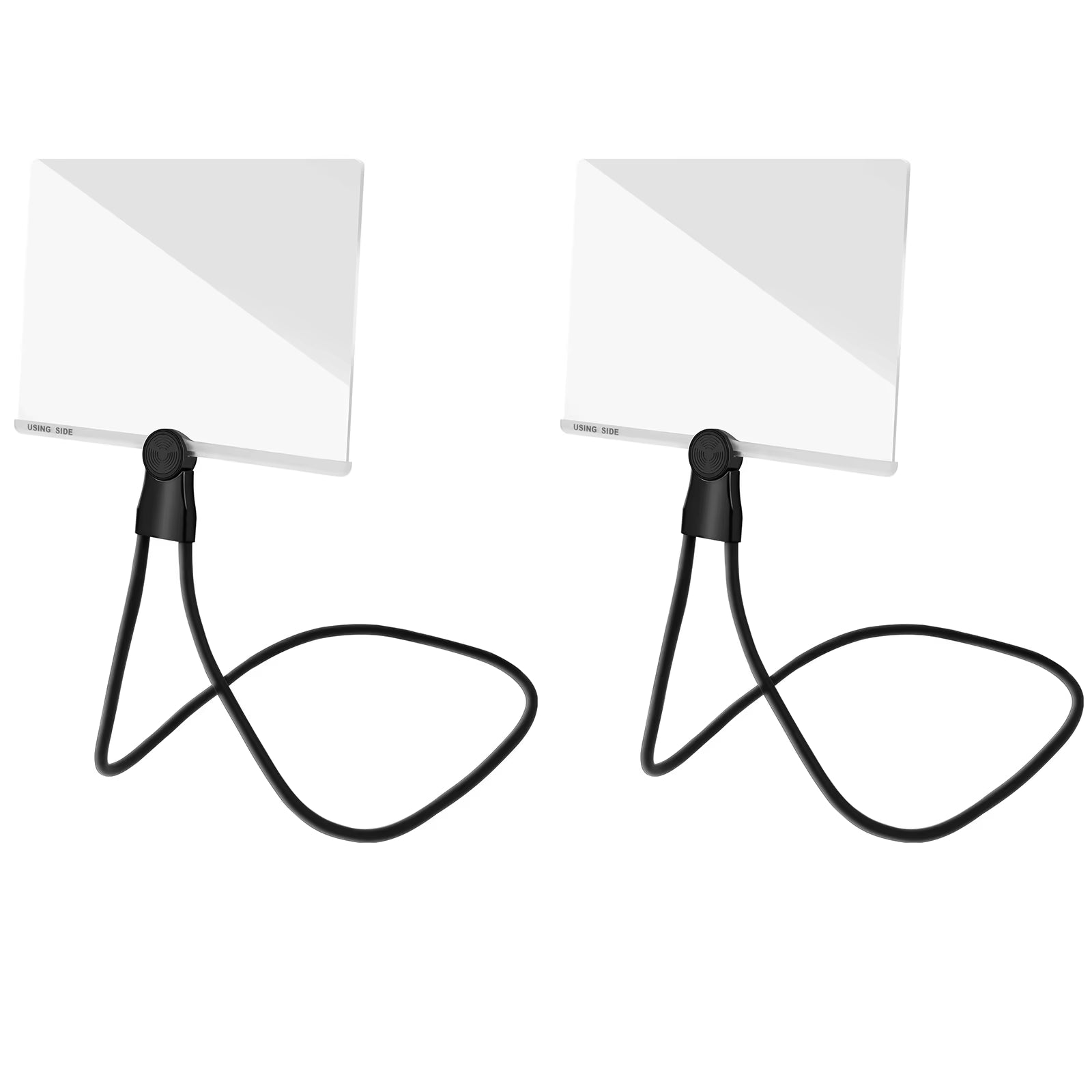 Hands Free Magnifying Glass Adjustable Neck Wear Magnifier Large Sheet Magnifying Glass Book Page Reading Magnifier for Seniors