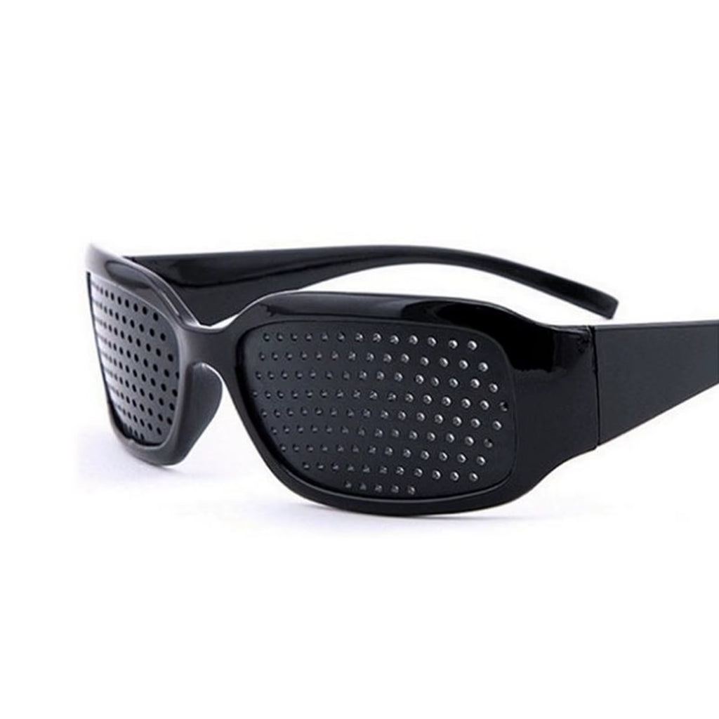 Anti-Myopia Astigmatism Glasses Vision Correction Fatigue Pin Hole Glasses with Holes for Men Women Eyesight Improvement