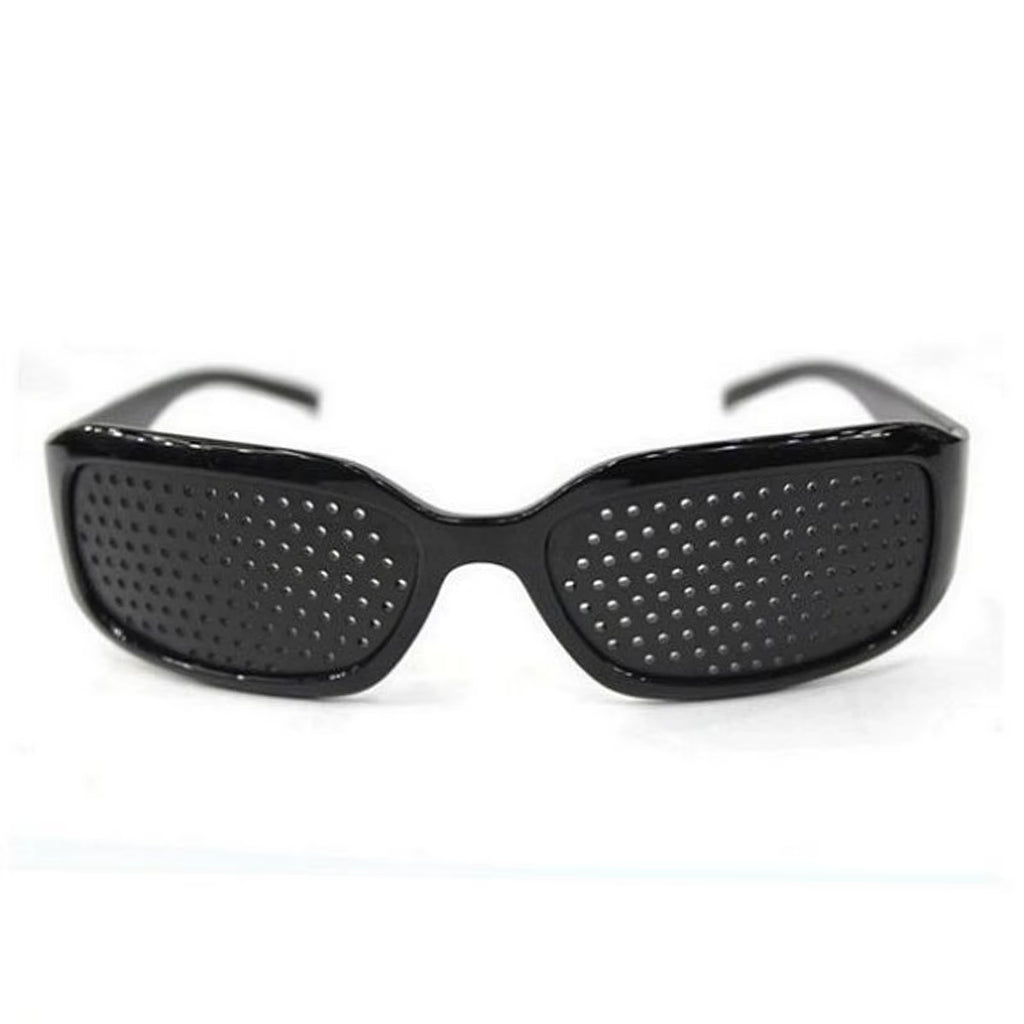 Anti-Myopia Astigmatism Glasses Vision Correction Fatigue Pin Hole Glasses with Holes for Men Women Eyesight Improvement